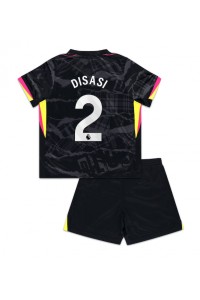 Chelsea Axel Disasi #2 Babytruitje 3e tenue Kind 2024-25 Korte Mouw (+ Korte broeken)